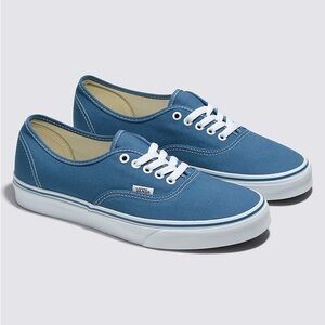 Blue authentic vans